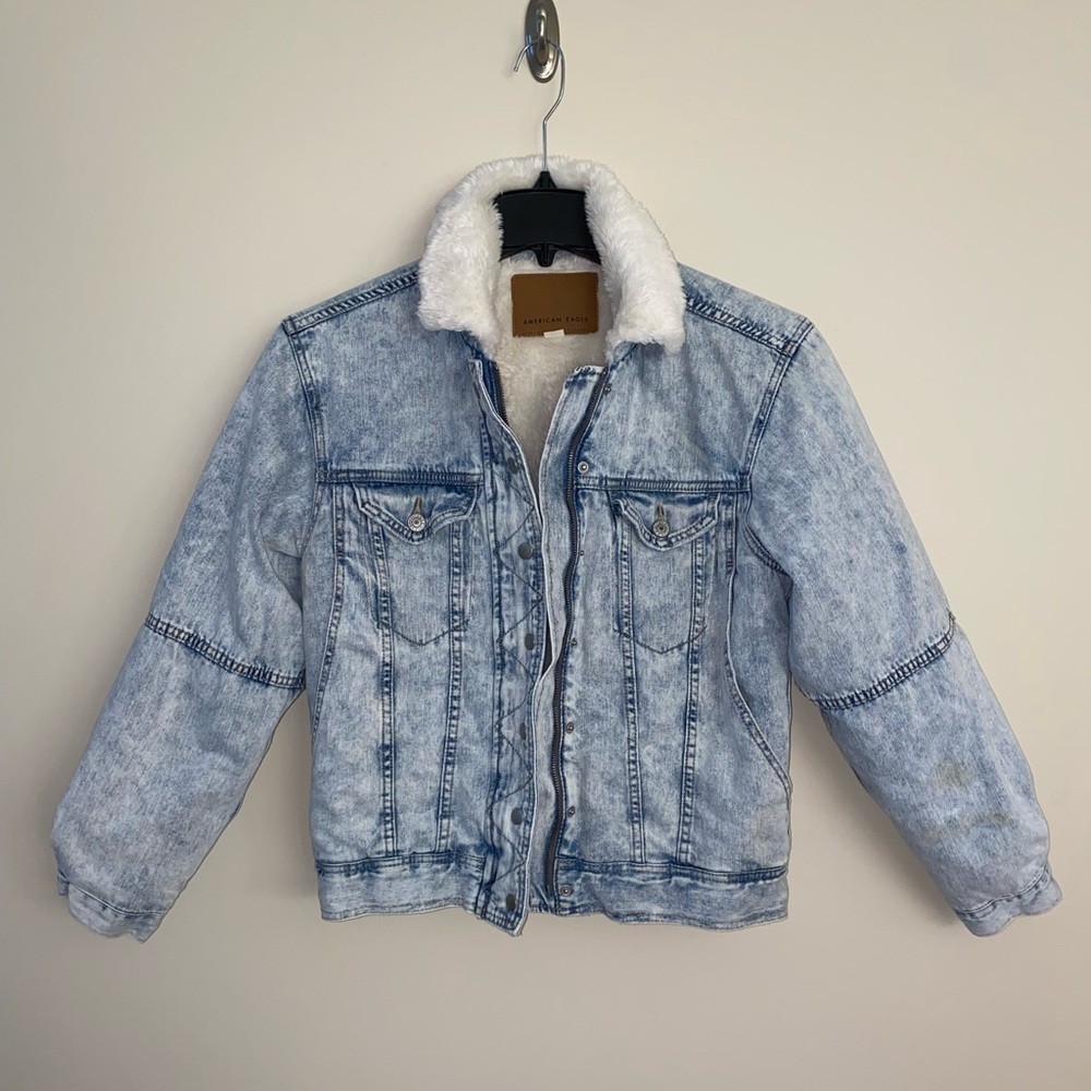 American Eagle Women’s Lined Jean Jacket